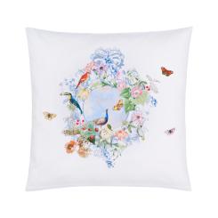 Christian Fischbacher Satin PEACOCK 