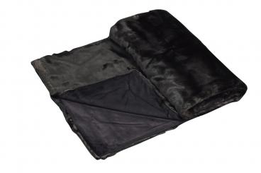 Eskimo Webpelzdecke Moscou anthrazit 