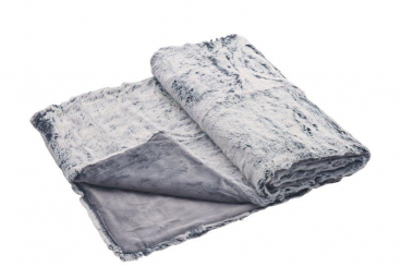 Eskimo Webpelzdecke Moscou silber 