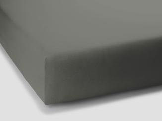 FORMESSE Bella Donna Jersey Spannbettlaken 90x190 - 100x220 Platin 