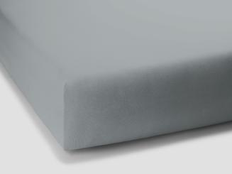 FORMESSE Bella Donna Jersey Spannbettlaken 90x190 - 100x220 Grau 