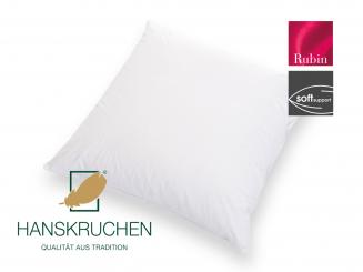 HANSKRUCHEN Daunenkissen RUBIN soft 