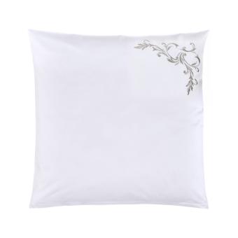 Christian Fischbacher Satin SNOW LACE kiesel 