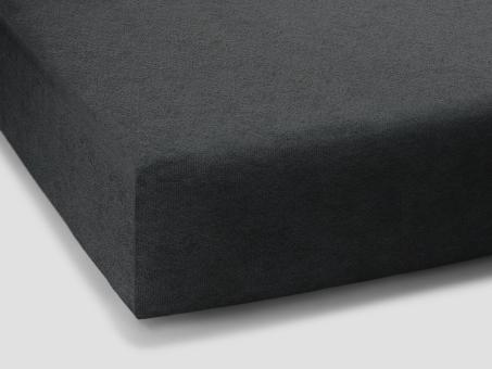 FORMESSE Bella Donna Edel-Frottee Spannbettlaken 140x190-160x220 Anthrazit 